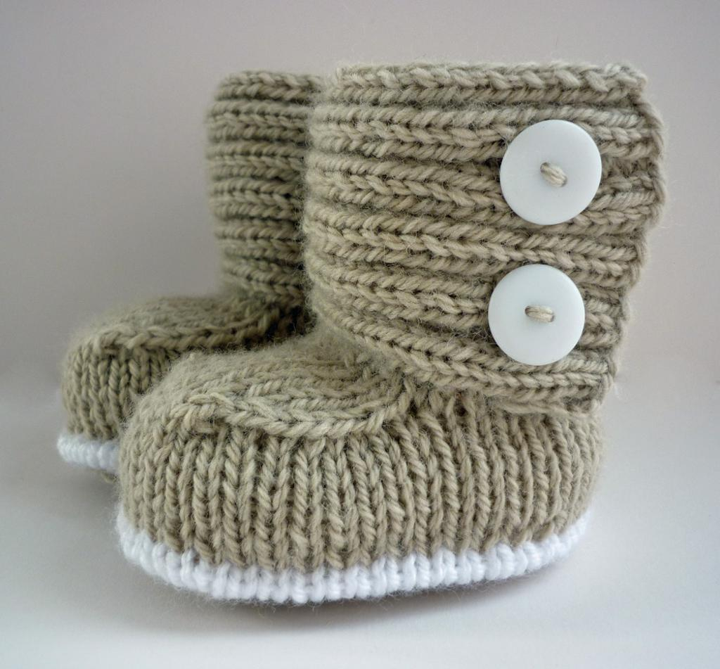 Free Knitting Patterns For Babies Booties Jaden Knitted Ba Boots Julie Taylor Knitting Pattern Ba