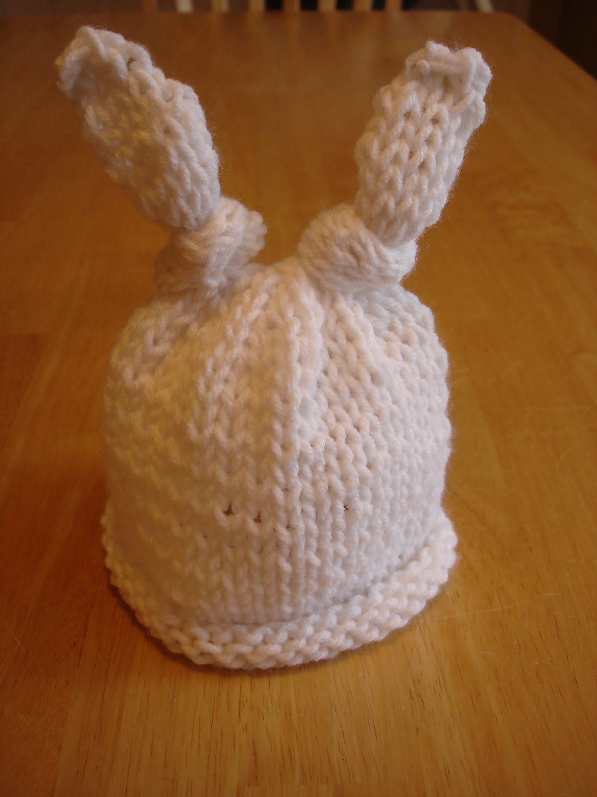 Free Knitting Patterns For Babies Hats Fiber Flux Fo Ba Bunny Hat For Charity