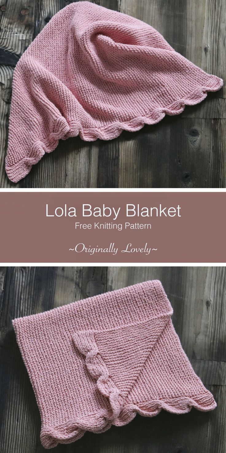 Free Knitting Patterns For Baby Blankets Lola Ba Blanket Knitting Pattern Thats It