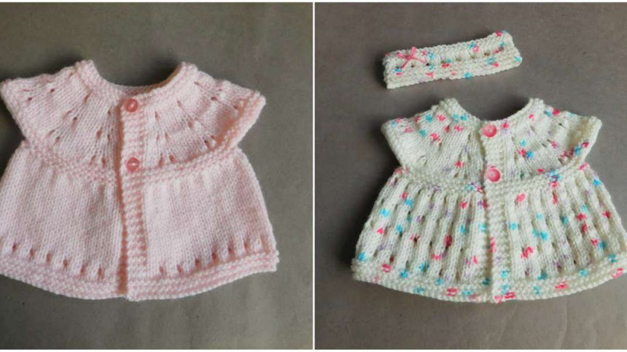 Free Knitting Patterns For Baby Sets Ba Sets Top Headband Hat Free Knitting Pattern Styles Idea
