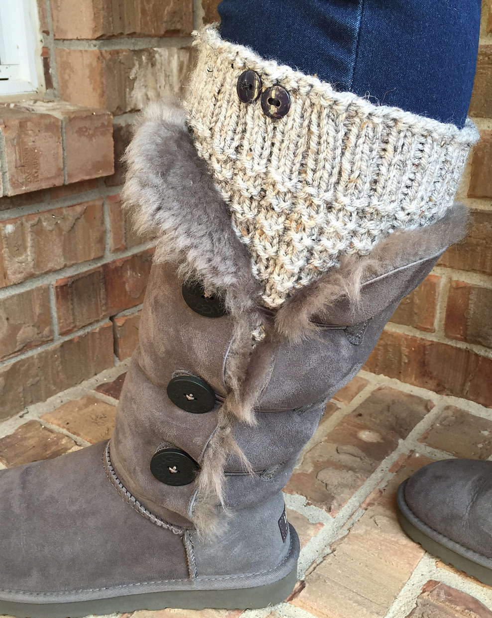 Free Knitting Patterns For Boot Toppers Boot Cuff Knitting Patterns In The Loop Knitting