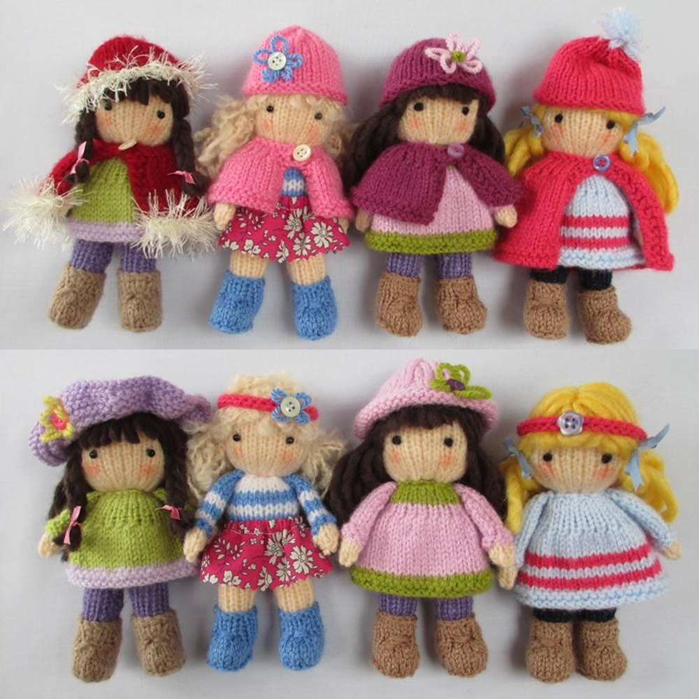 Free Knitting Patterns For Dolls Hats Doll Threadsnstitches