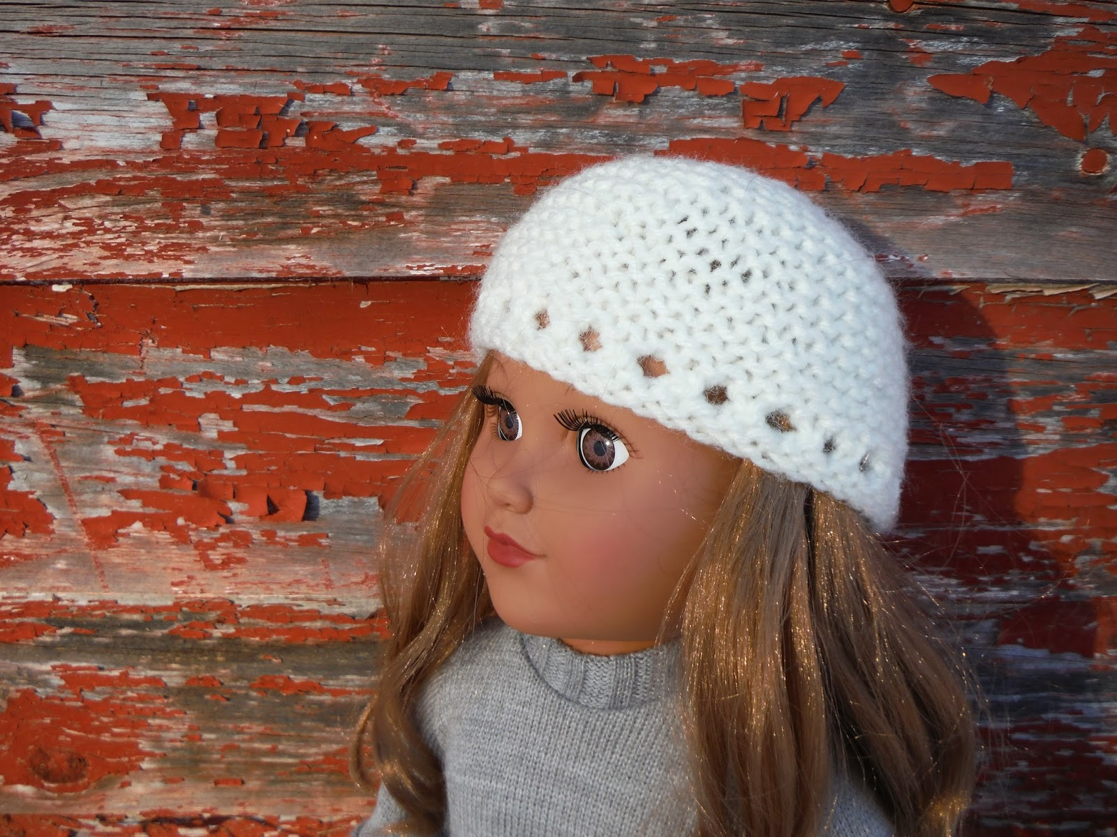 Free Knitting Patterns For Dolls Hats The Lil Hayseed Blog Free Knitting Pattern Garter Stitch Hat For