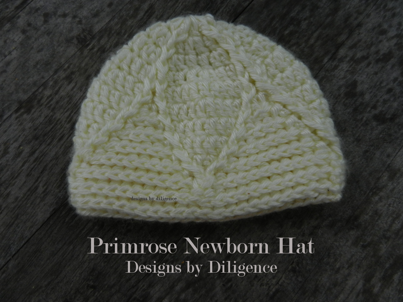 Free Knitting Patterns For Newborn Hats Designs Diligence Primrose Newborn Hat