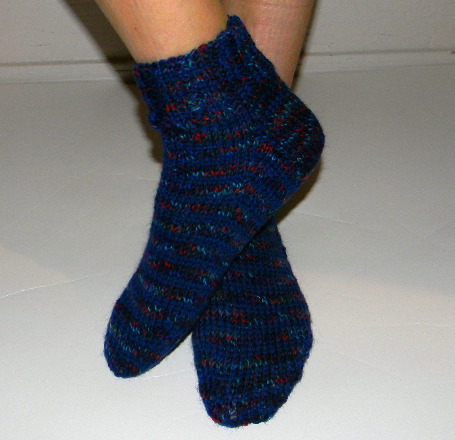 Free Knitting Patterns For Socks On Four Needles Straight Needle Sock Pattern