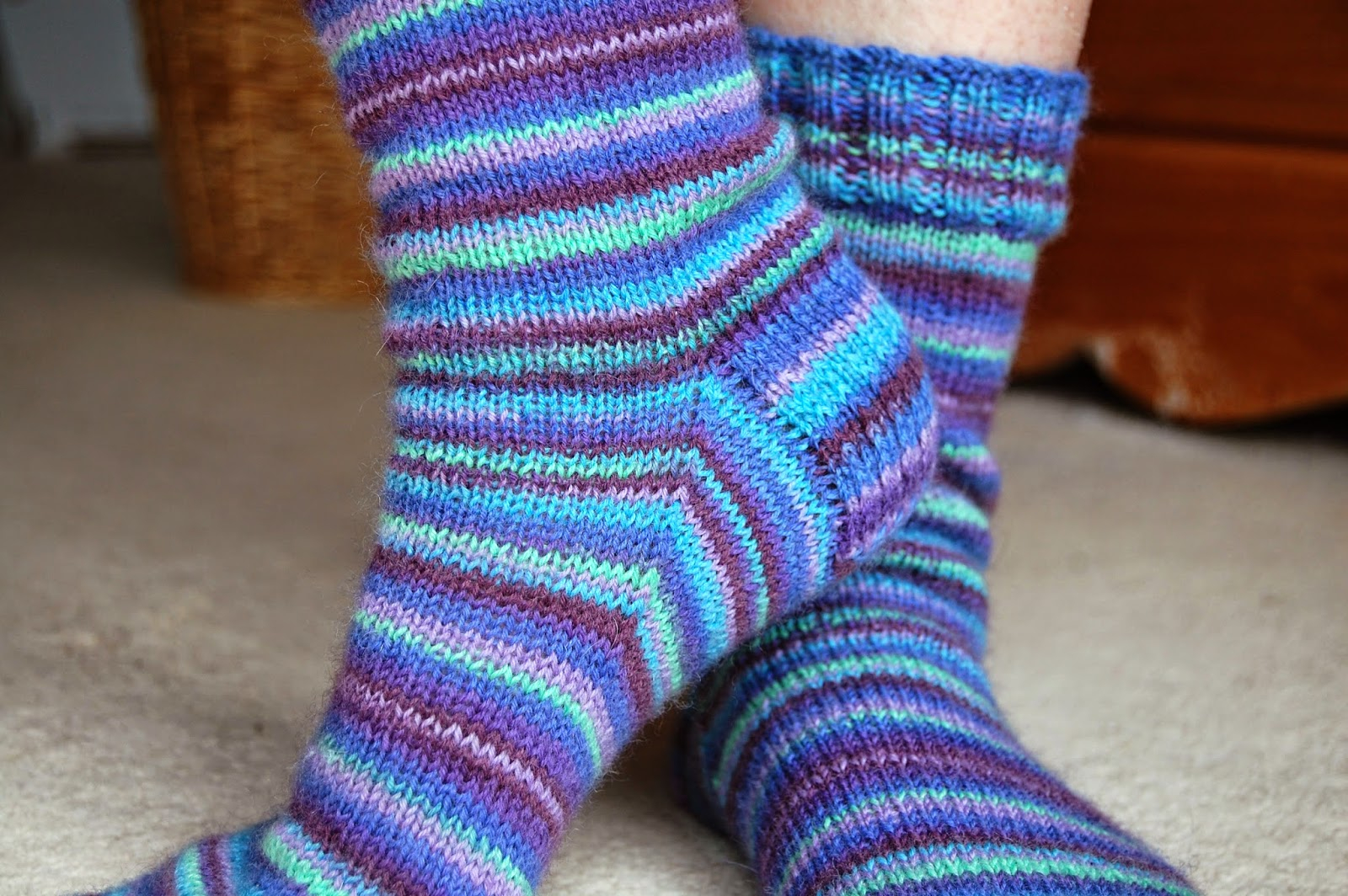 Free Knitting Patterns For Socks On Four Needles Winwick Mum Basic 4ply Sock Pattern And Tutorial Easy Beginner