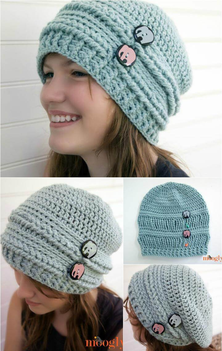 Free Knitting Slouchy Hat Patterns 10 Free Crochet Patterns For Slouch Hat