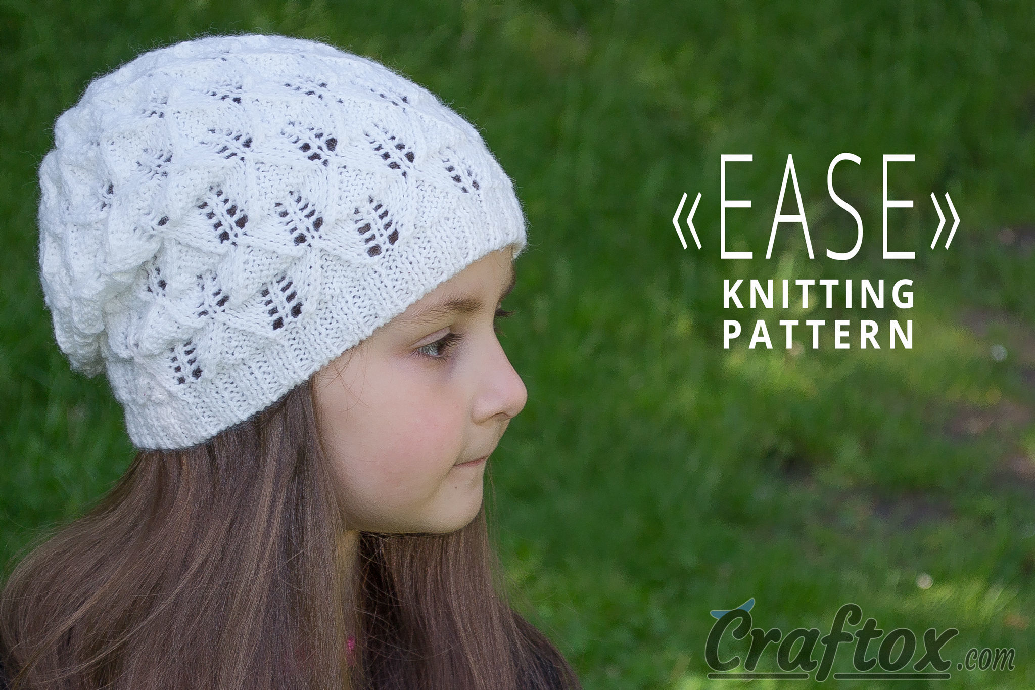 Free Knitting Slouchy Hat Patterns Ease Lace Slouchy Beanie Hat Free Knitting Pattern