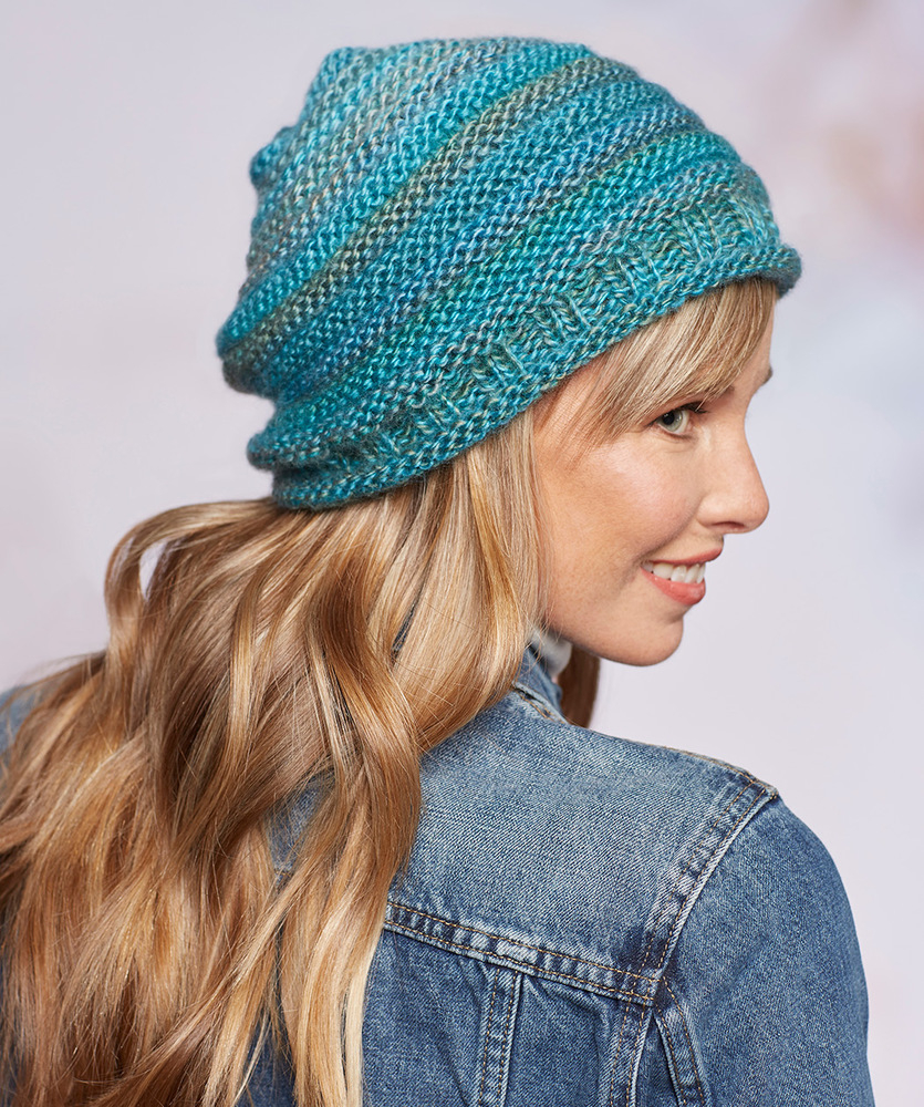 Free Knitting Slouchy Hat Patterns Free Easy Knitting Beanie Patterns