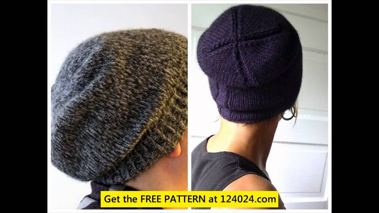 Free Knitting Slouchy Hat Patterns How To Knit A Slouchy Beanie Free Beanie Knitting Pattern Knit Beanie Men