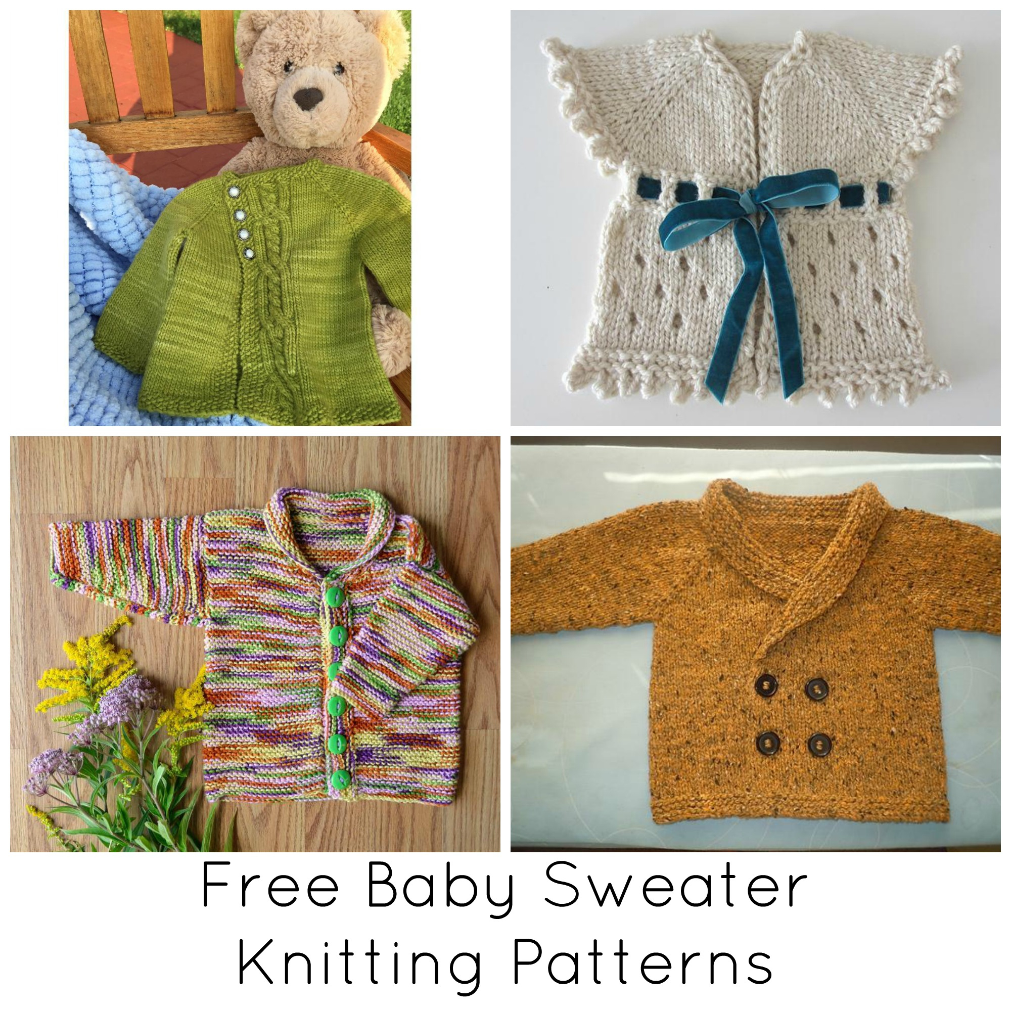 Free Newborn Knitting Patterns Our Favorite Free Ba Sweater Knitting Patterns