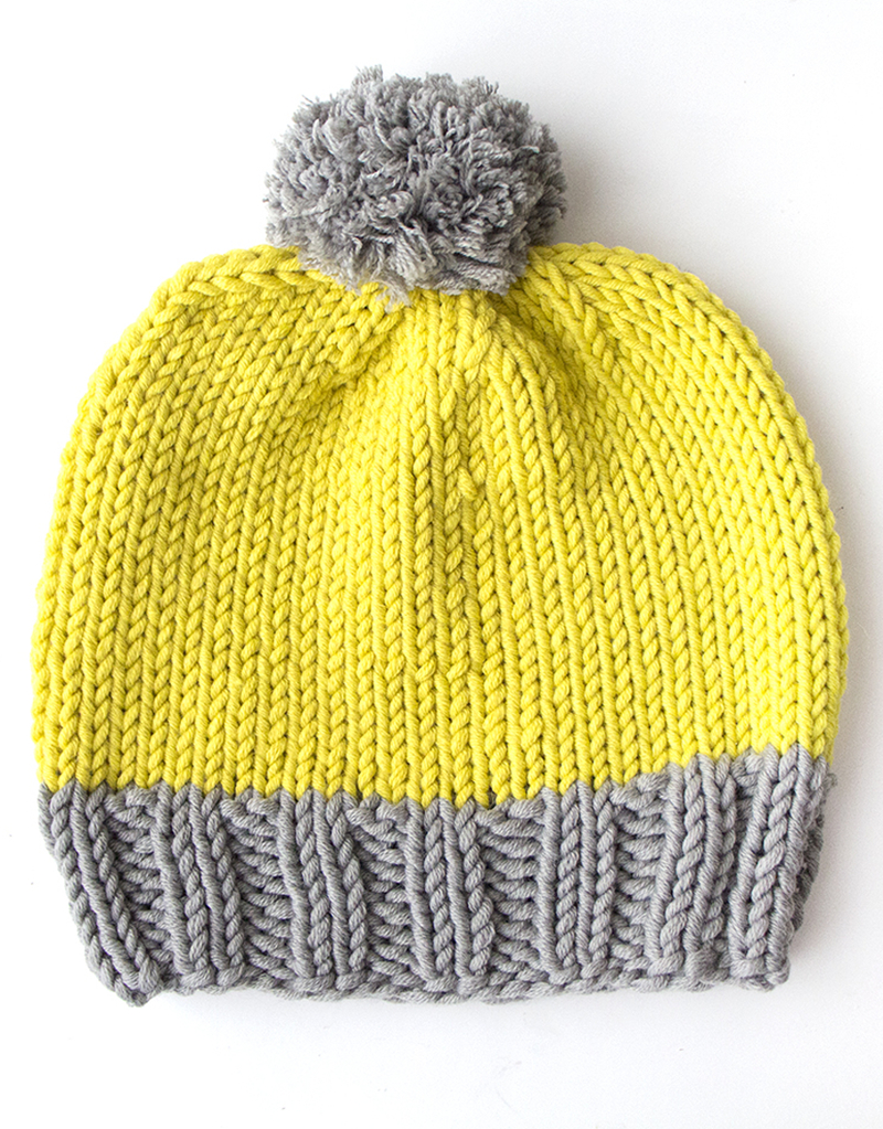 Free Patterns For Knitted Hats Knitting Pattern How To Make A Bobble Hat Mollie Makes