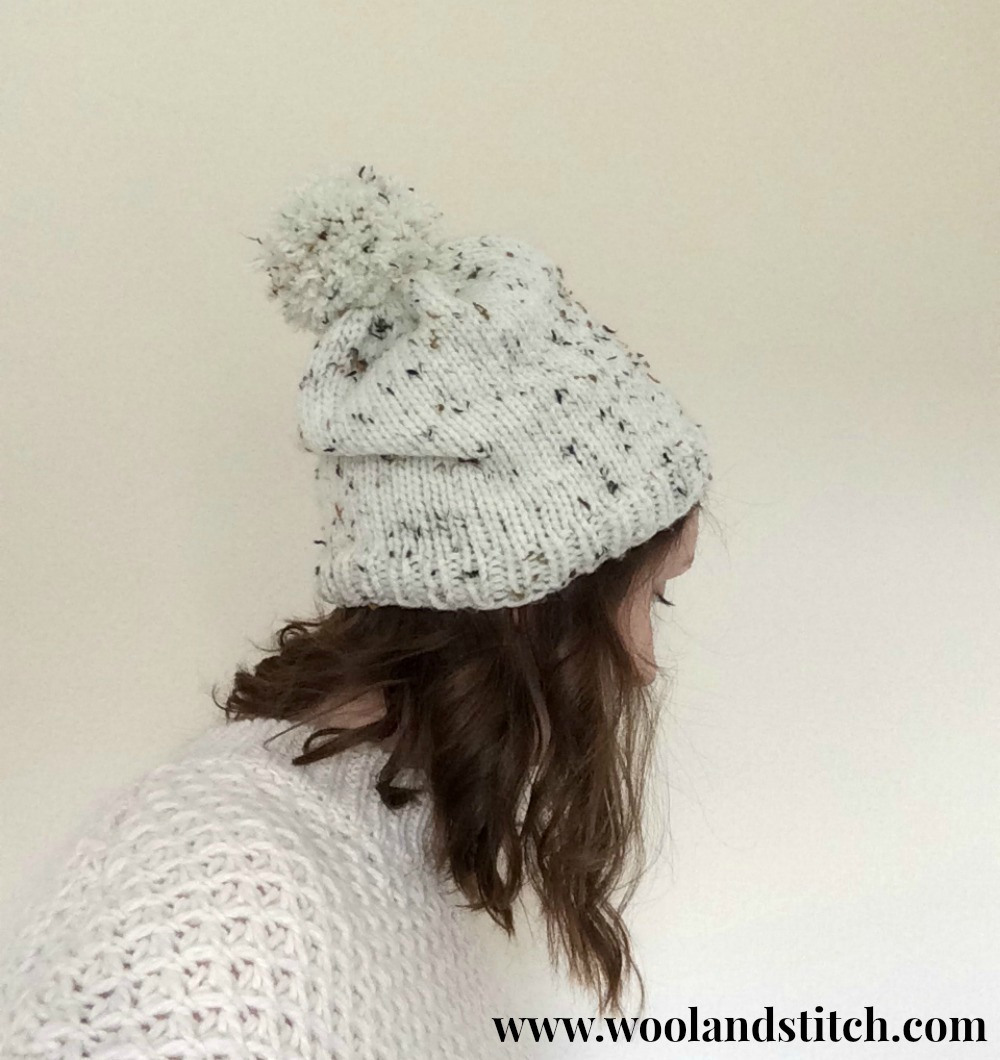 Free Patterns For Knitted Hats Marley Chunky Hat Knitting Pattern Wool And Stitch