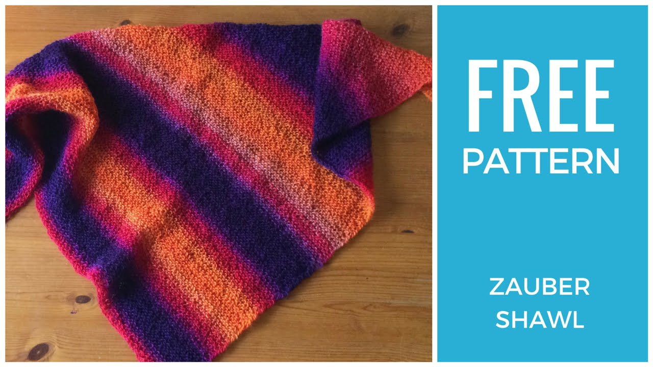 Free Patterns For Knitted Shawls Easy Shawl Free Knitting Pattern