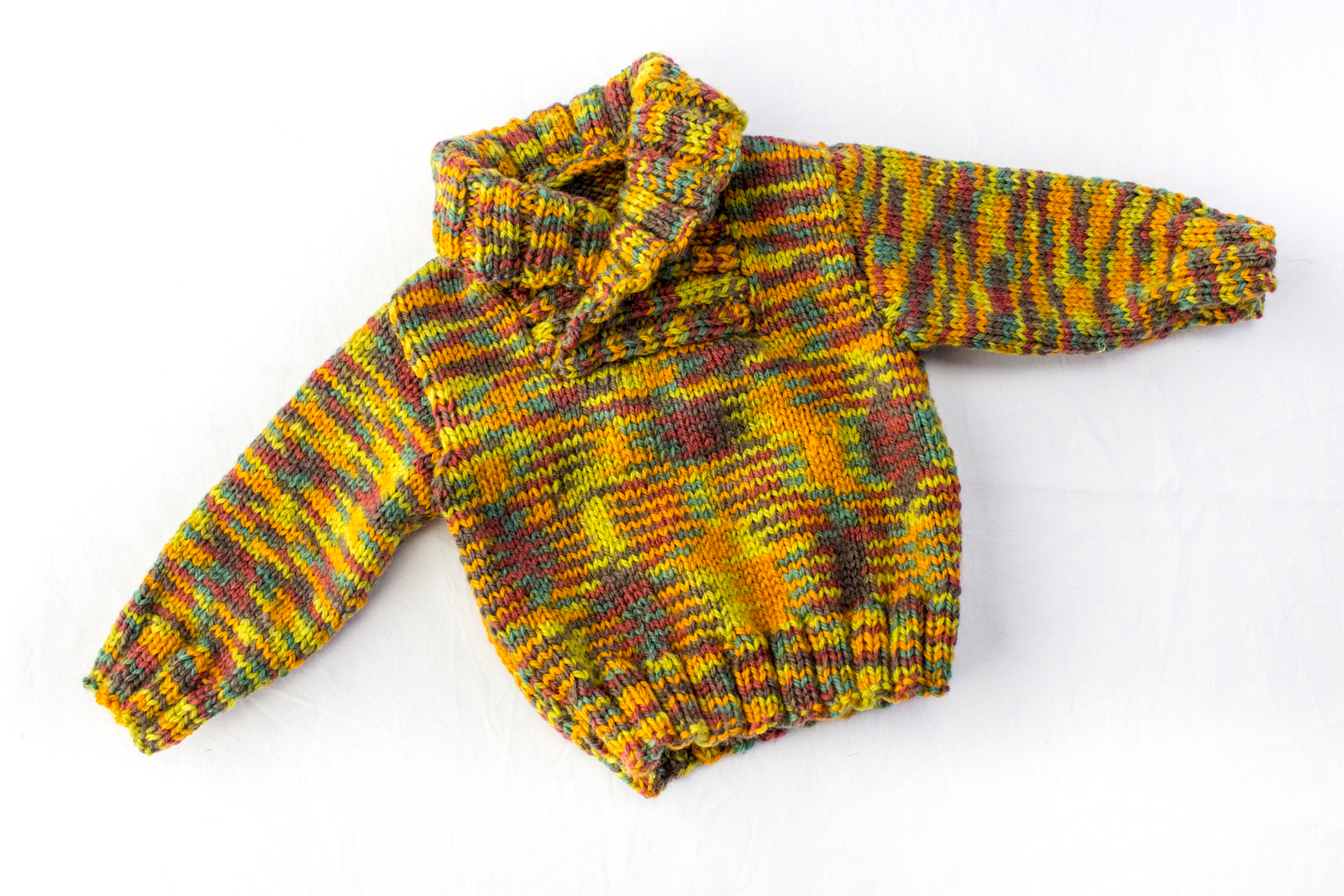 Free Patterns For Knitted Shawls Knitting Pattern Shawl Collar Sweater 6 Sizes Ba Toddler Kids Sizes