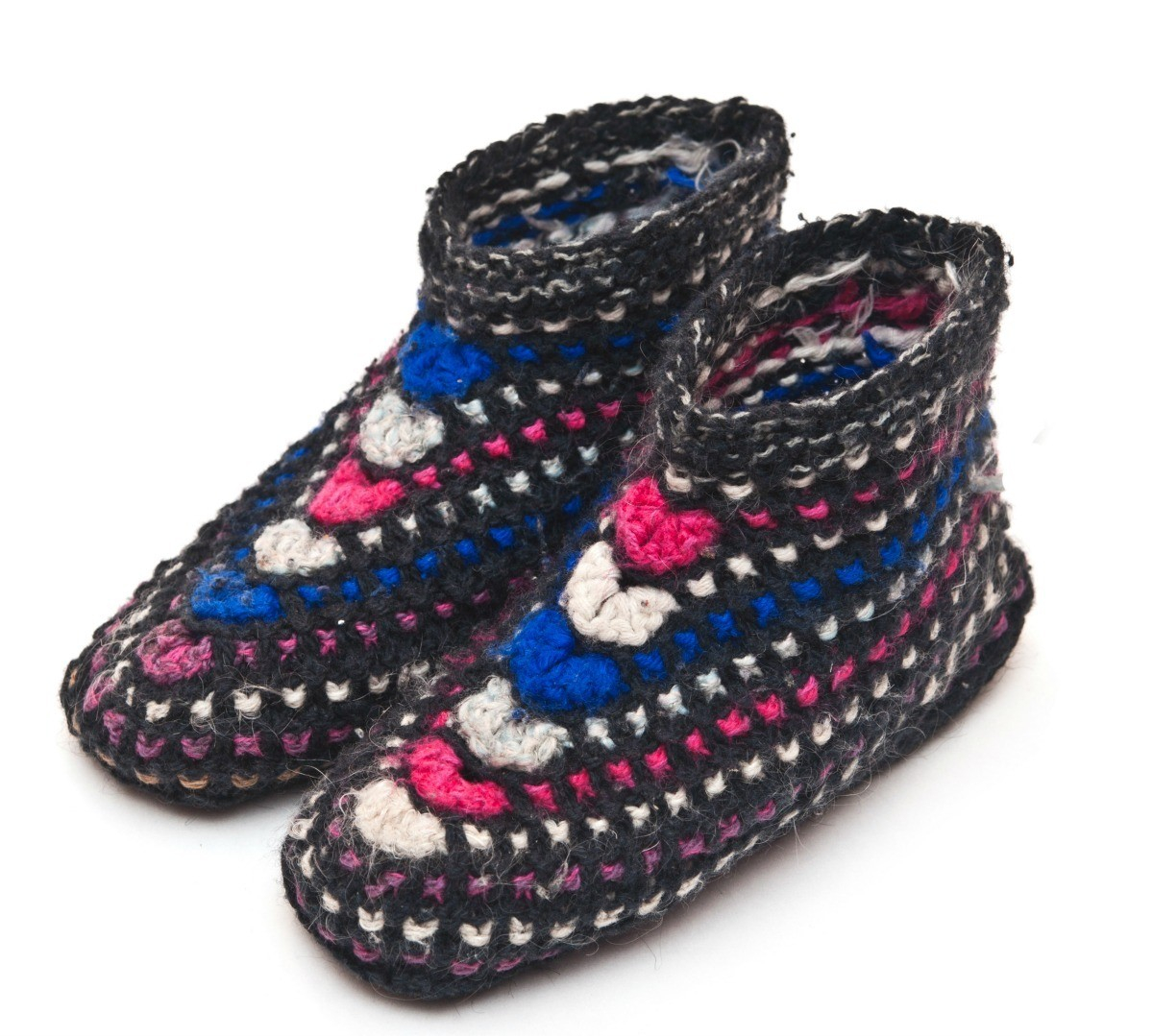 Free Patterns For Knitted Slippers Free Knitted Slipper Patterns Thriftyfun
