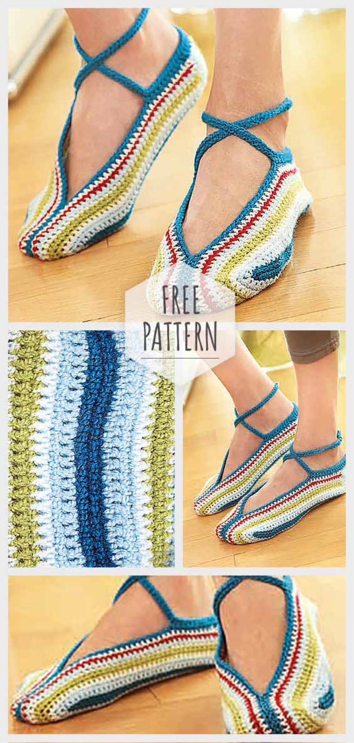 Free Patterns For Knitted Slippers Knitting Slippers Free Pattern