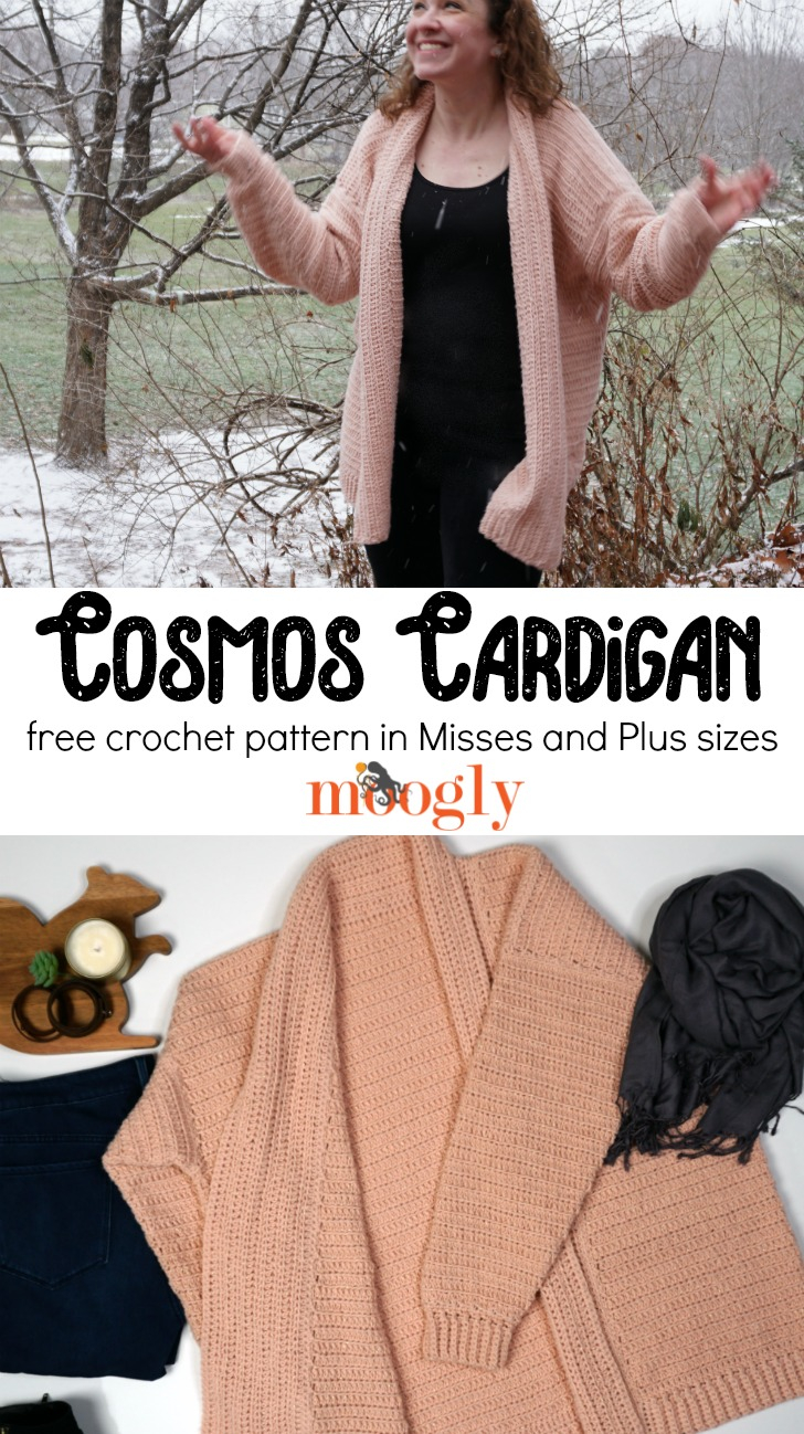 Free Plus Size Knitting Patterns Cosmos Cardigan Free Crochet Pattern On Moogly