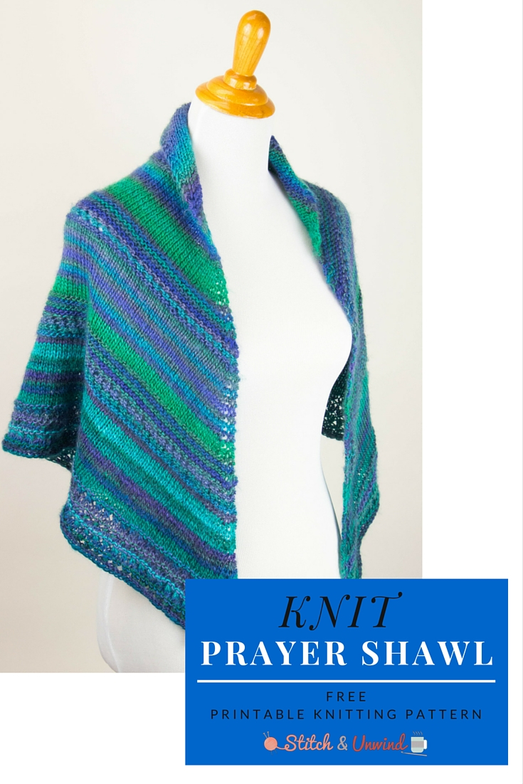 Free Shawl Knitting Pattern Printable Pattern Free Knit Prayer Shawl Pattern Stitch And Unwind