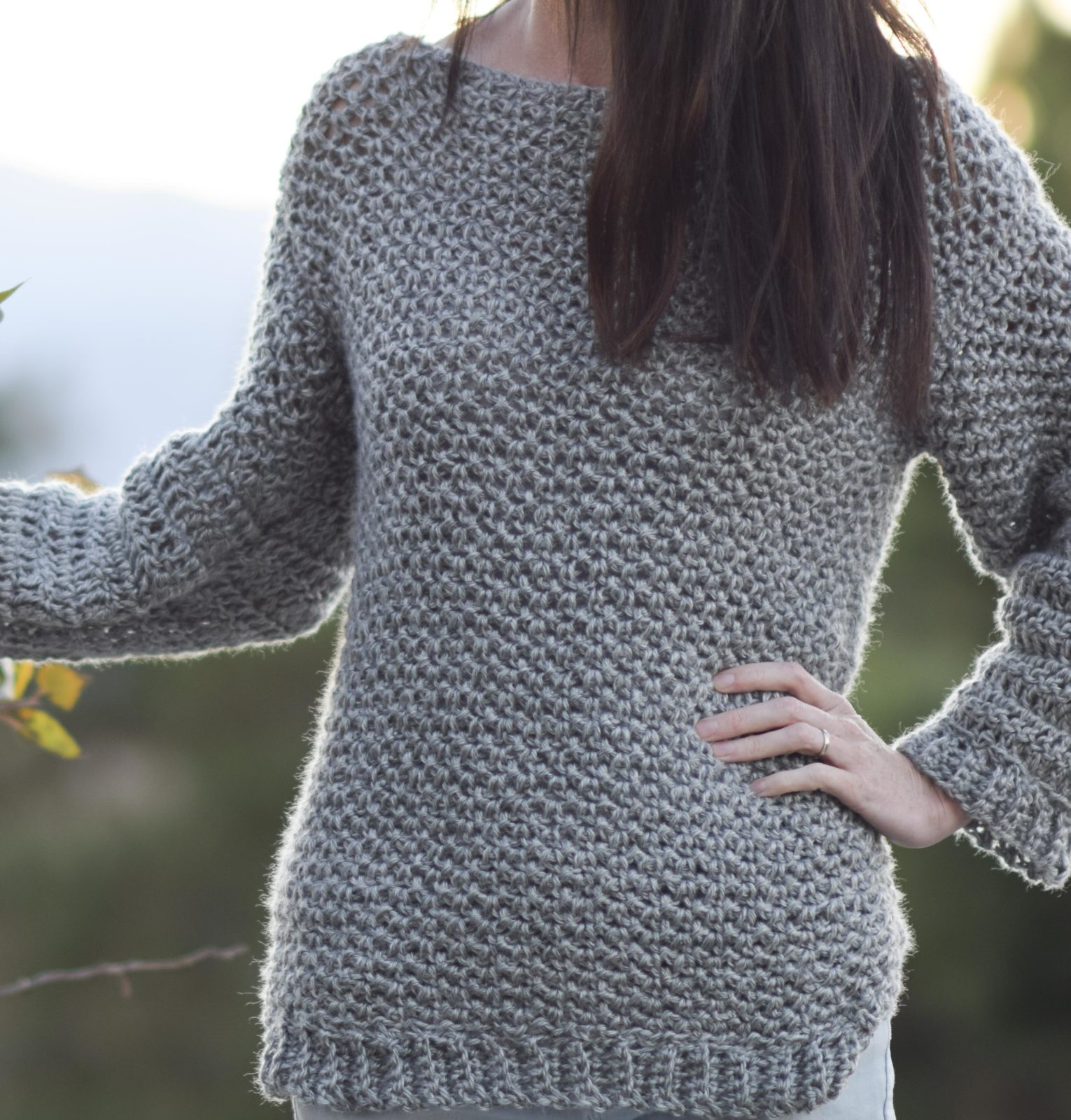 Free Sweater Patterns To Knit How To Make An Easy Crocheted Sweater Knit Like Mama In A Stitch
