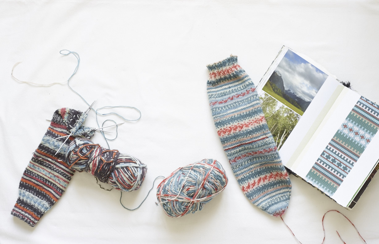 Free Two Needle Sock Knitting Patterns How To Knit The Easiest Sock In The World Arne Carlos