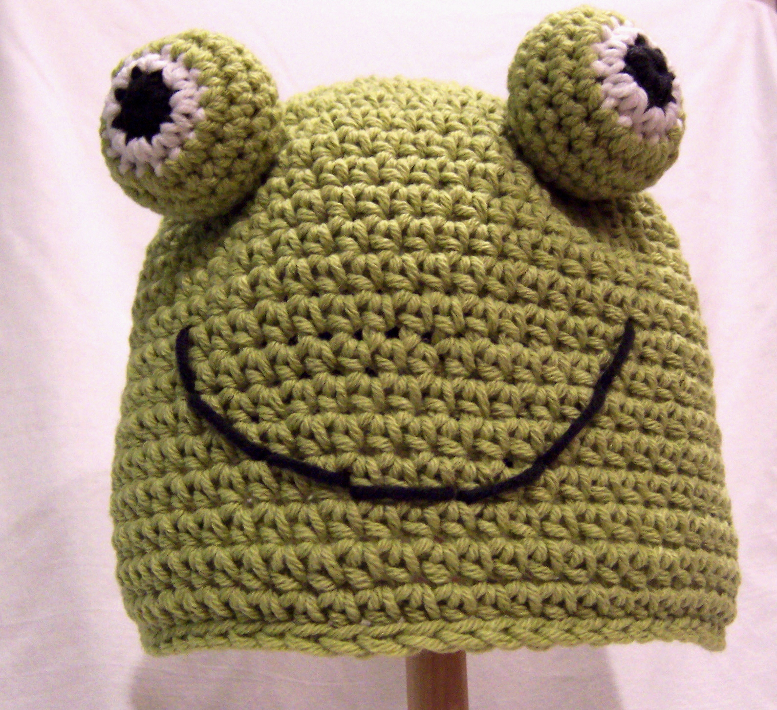 Frog Hat Knitting Pattern Free Crochet Patterns Free Crochet Pattern Crazy Frog Hat For