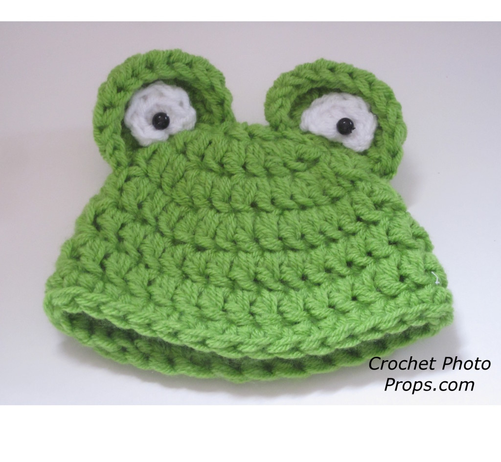 Frog Hat Knitting Pattern Frog Hat Photo Prop Hat Pattern2 Knitting And Crochet Blog