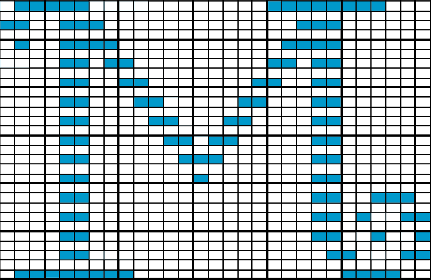 Graph Paper For Knitting Patterns Alphabet On Graph Paper For Knitting Seattlebaco