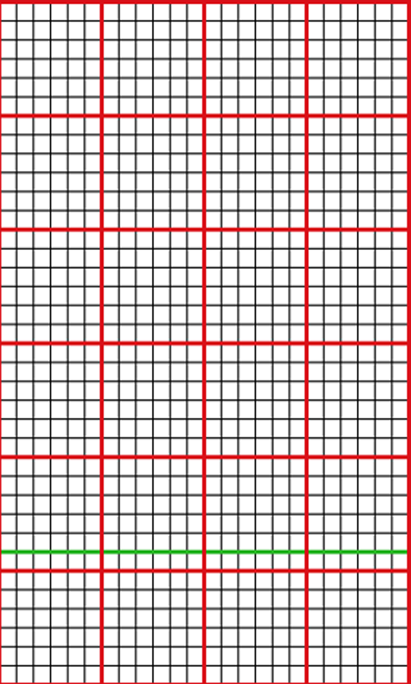 Graph Paper For Knitting Patterns Creating Knit Graph Paper On Mac Using Excel And Numbers