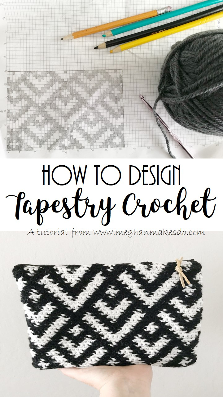 Graph Paper For Knitting Patterns How To Design Your Own Tapestry Crochet Meghan Makes Do