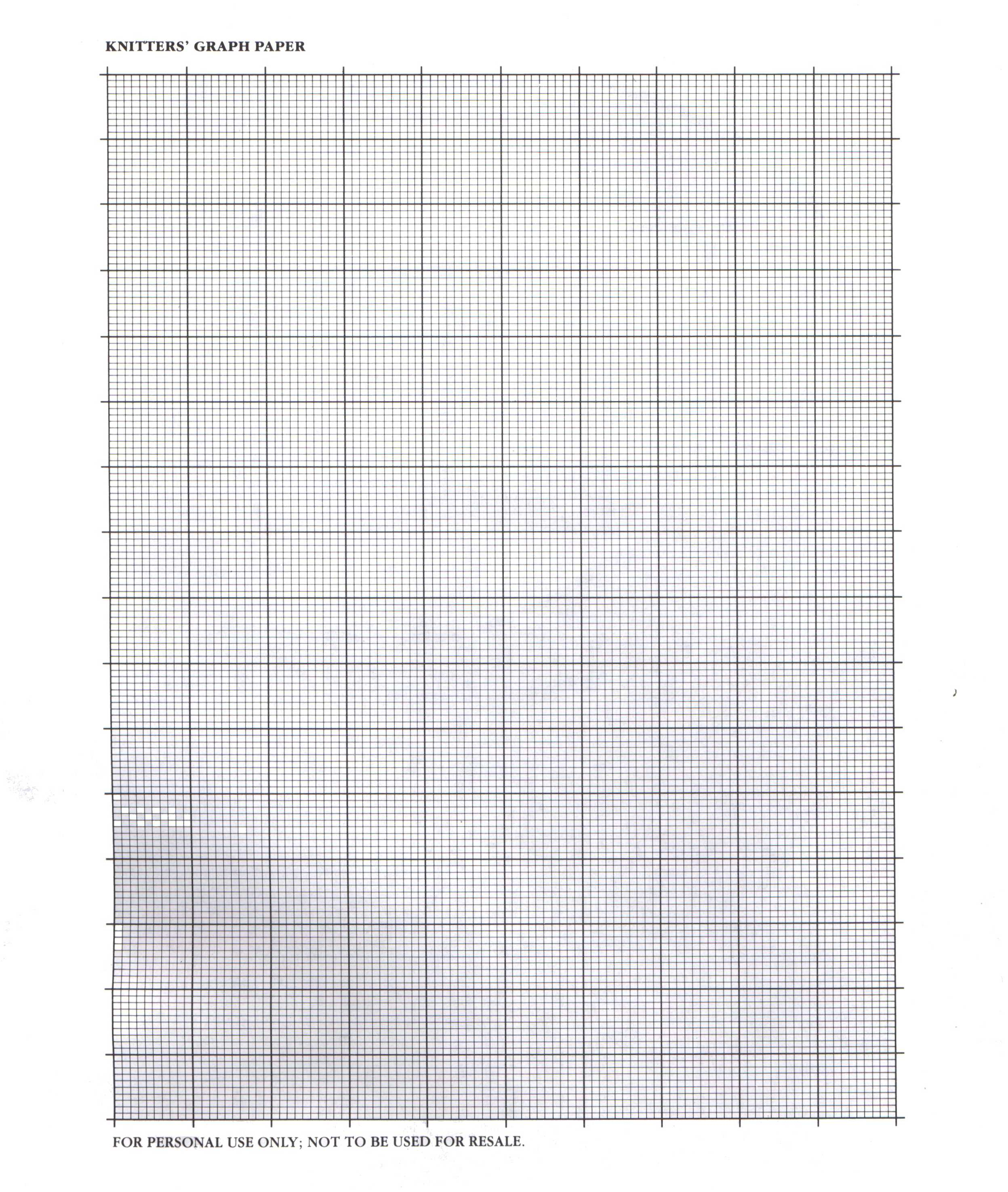 Graph Paper For Knitting Patterns Mktc Downloads