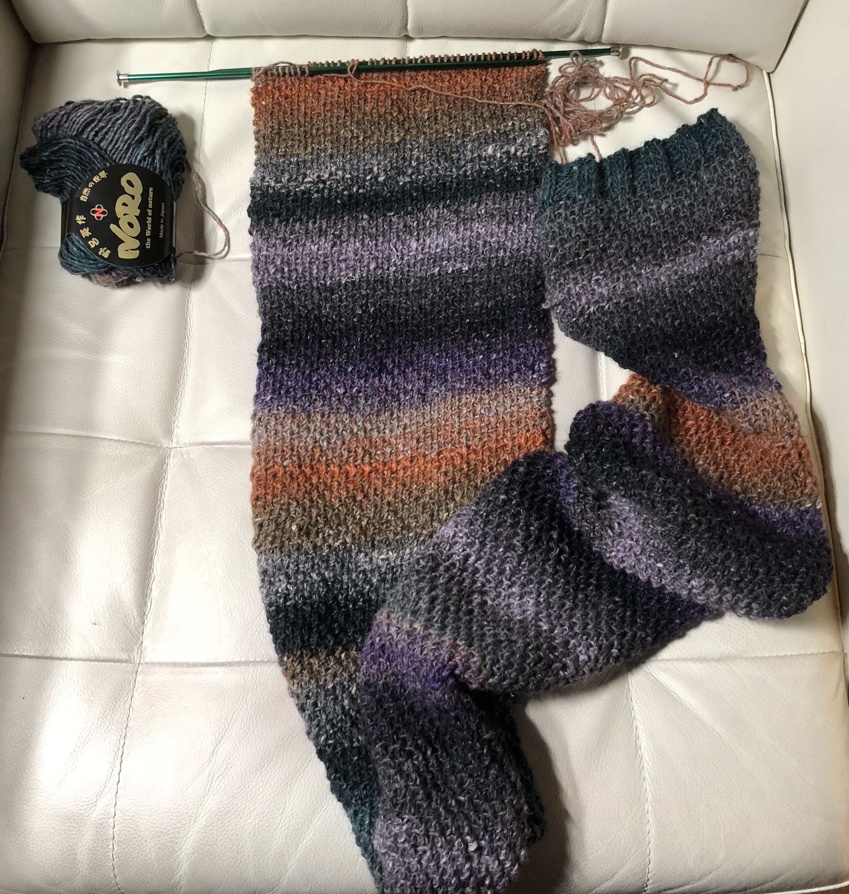 Hand Knit Scarf Pattern Woven Stitch Hand Knitted Scarf With Noro Album On Imgur