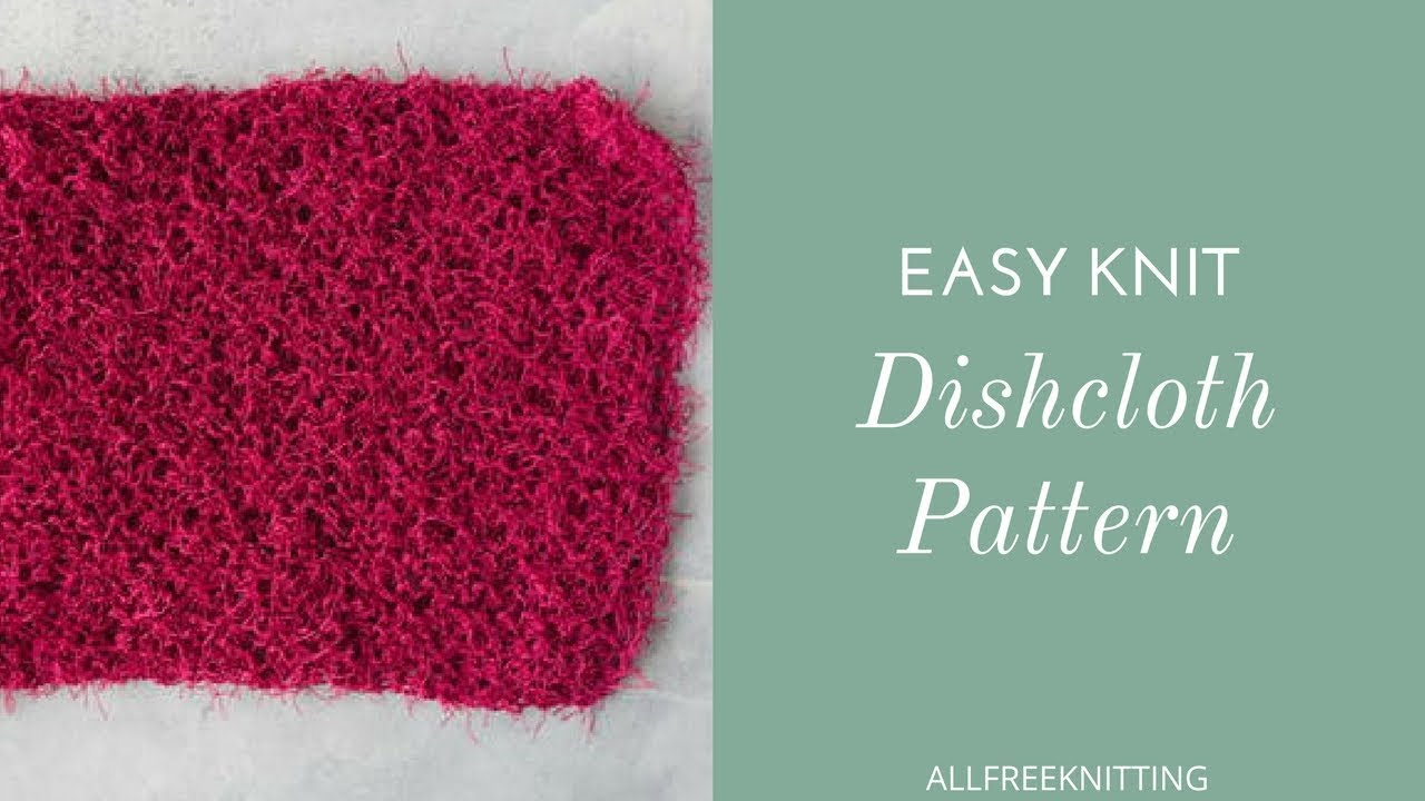 Heart Shaped Dishcloth Knitting Pattern Crazy Eights Circular Dishcloth Allfreeknitting