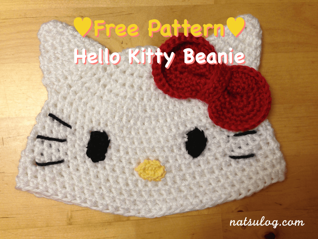 Hello Kitty Knitting Patterns Free 12 Free Hello Kitty Crochet Patterns Inspired
