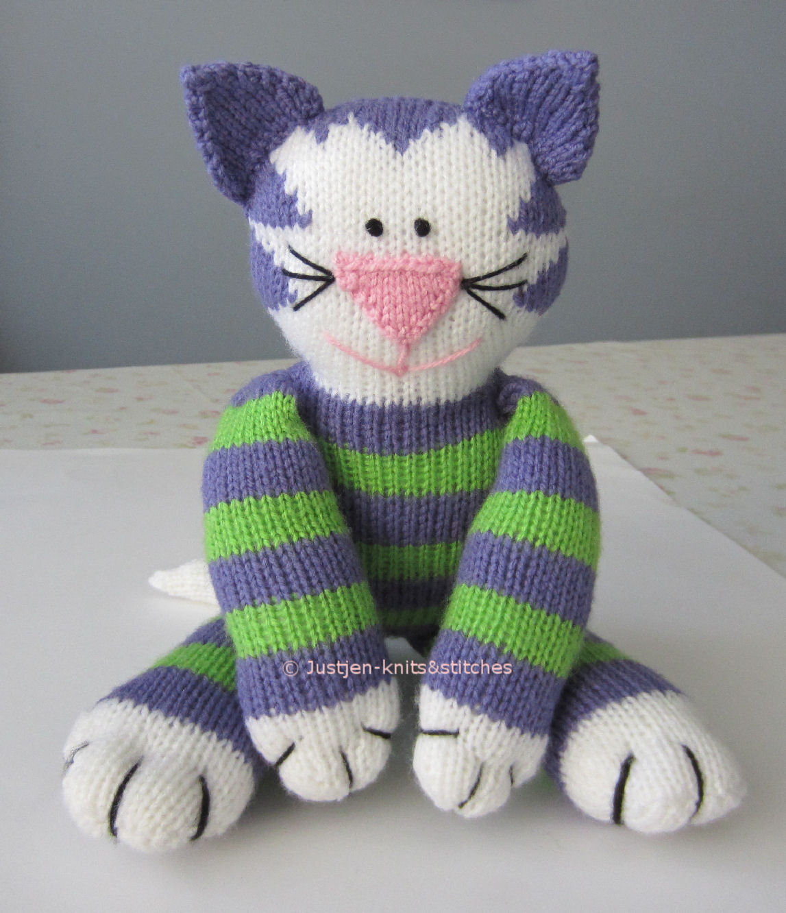 Hello Kitty Knitting Patterns Free Cat And Mouse Knit Patterns Wee Folk Art