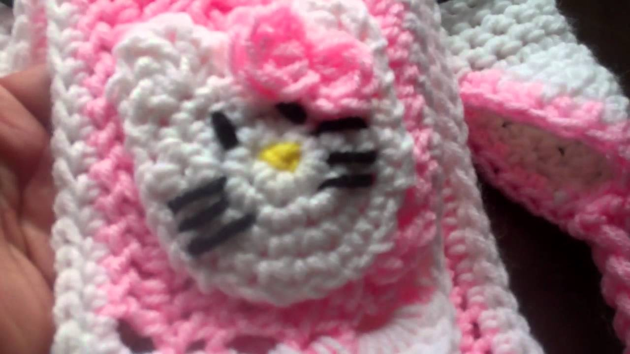 Hello Kitty Knitting Patterns Free Crochet Hello Kitty Beanie And Scarf Foth