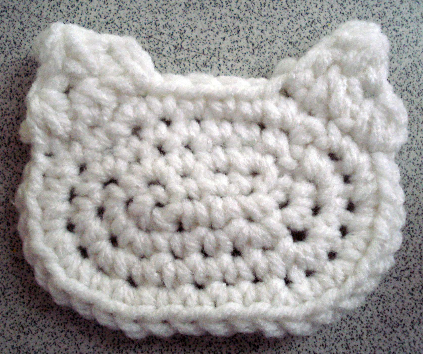 Hello Kitty Knitting Patterns Free Hello Kitty Applique Hodgepodge Crochet