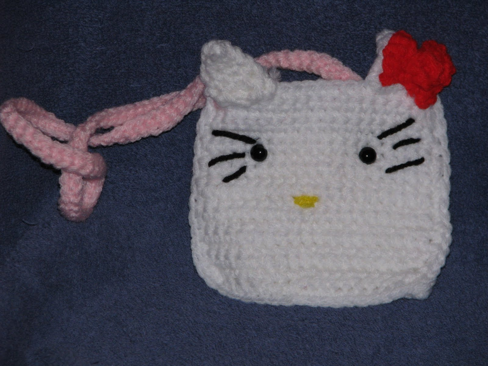 Hello Kitty Knitting Patterns Free Hello Kitty Crochet Purse Pattern Easy Crochet Patterns