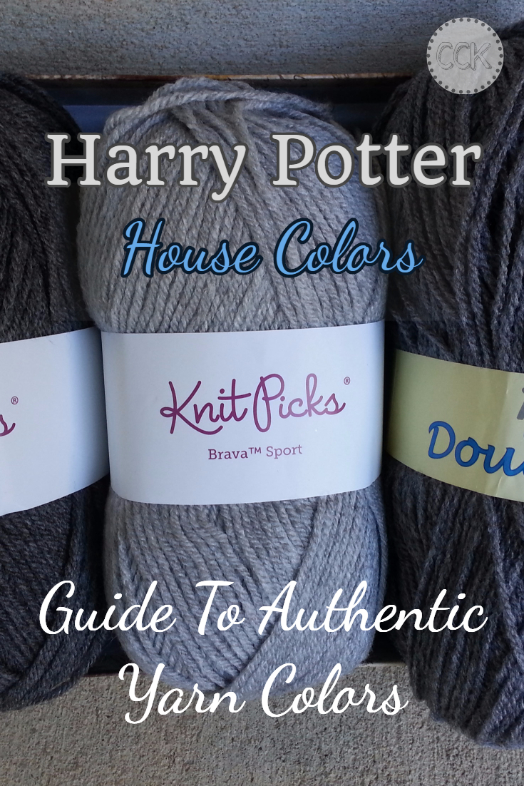 Hogwarts House Scarf Knitting Pattern Harry Potter House Colors Compare Best Knitting Yarns Colors
