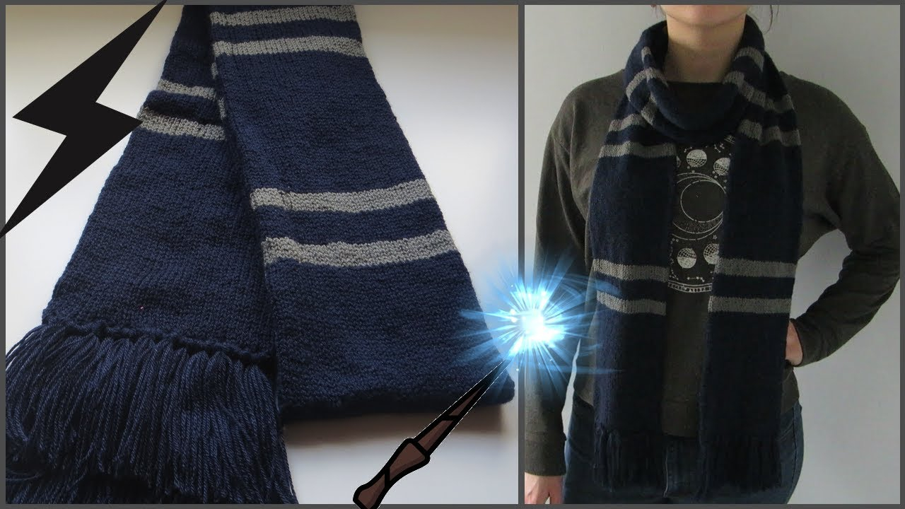 Hogwarts House Scarf Knitting Pattern How To Knit Harry Potter Hogwarts Scarf