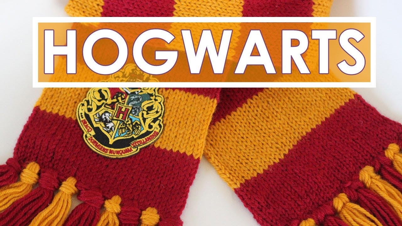 Hogwarts House Scarf Knitting Pattern Studio Knits Harry Potter Hogwarts Scarf Free Pattern