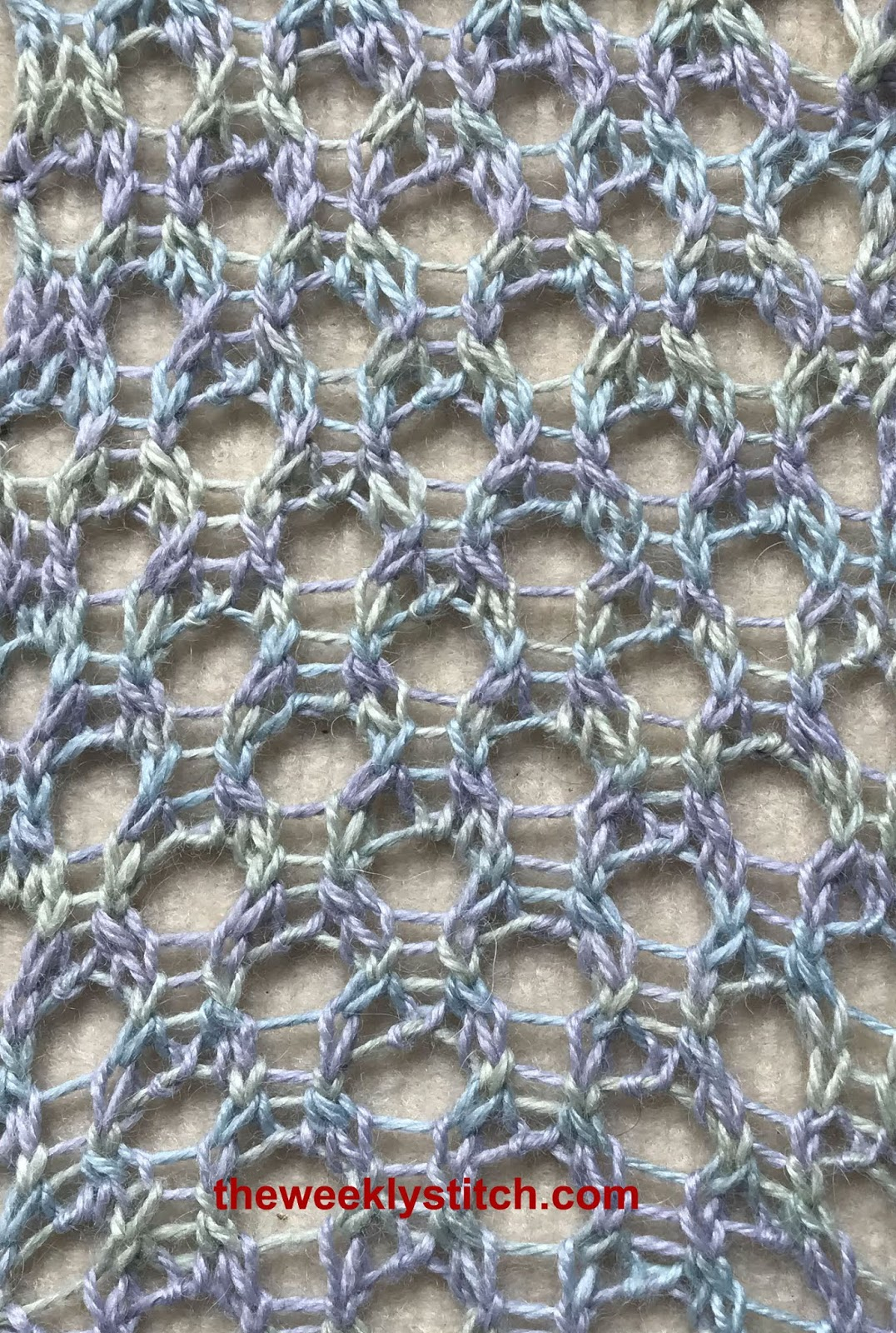 Honeycomb Knitting Stitch Pattern German Honeycomb Stitch The Weekly Stitch