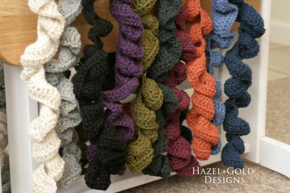 How To Knit A Ruffle Scarf Free Pattern Ruffle Scarf Free Crochet Pattern