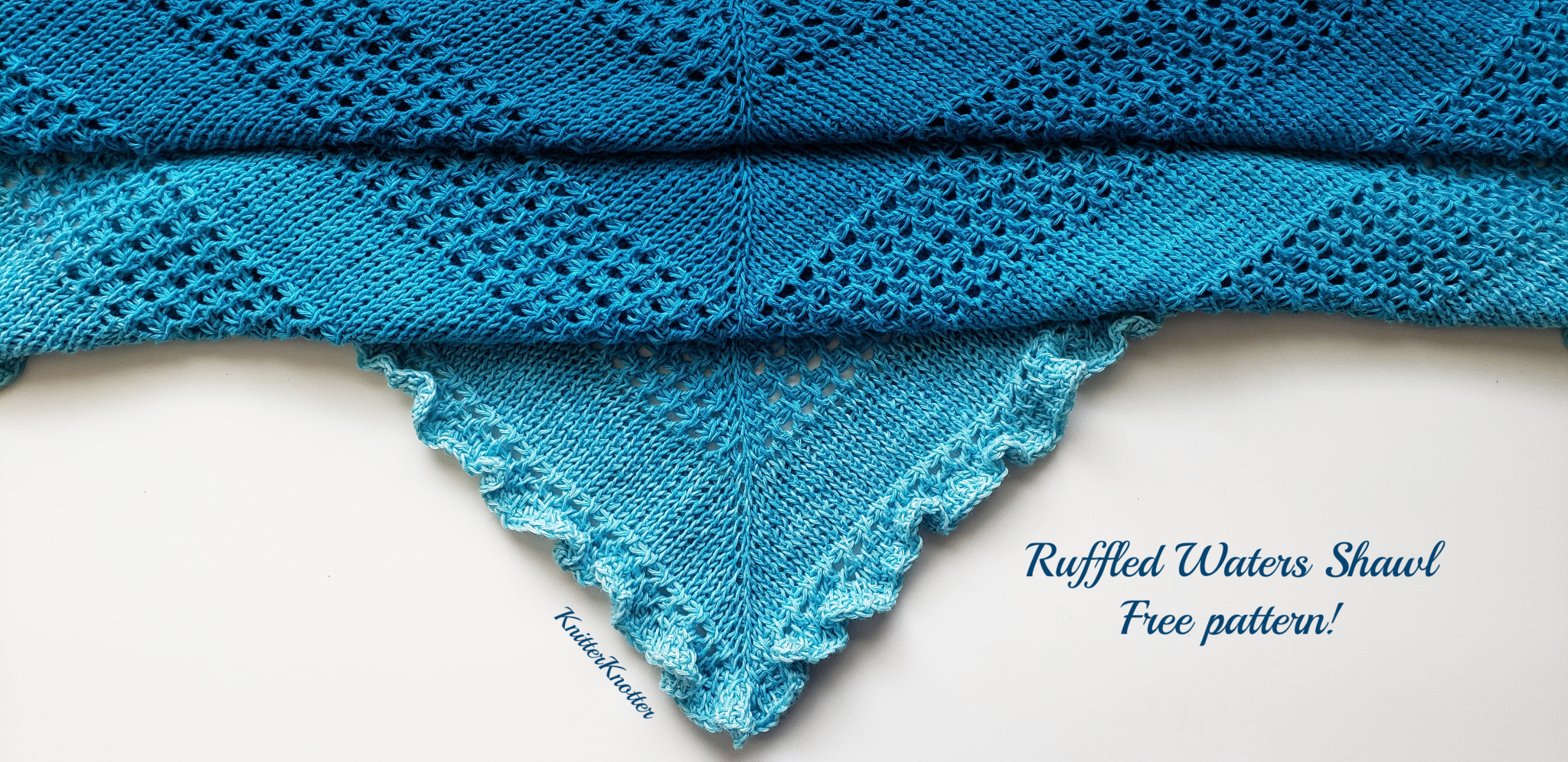 How To Knit A Ruffle Scarf Free Pattern Ruffled Waters Shawl Free Pattern Knitterknotter
