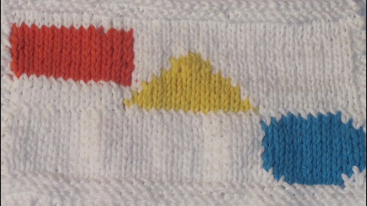Intarsia Knit Patterns Colorwork How To Knit Intarsia Tutorial