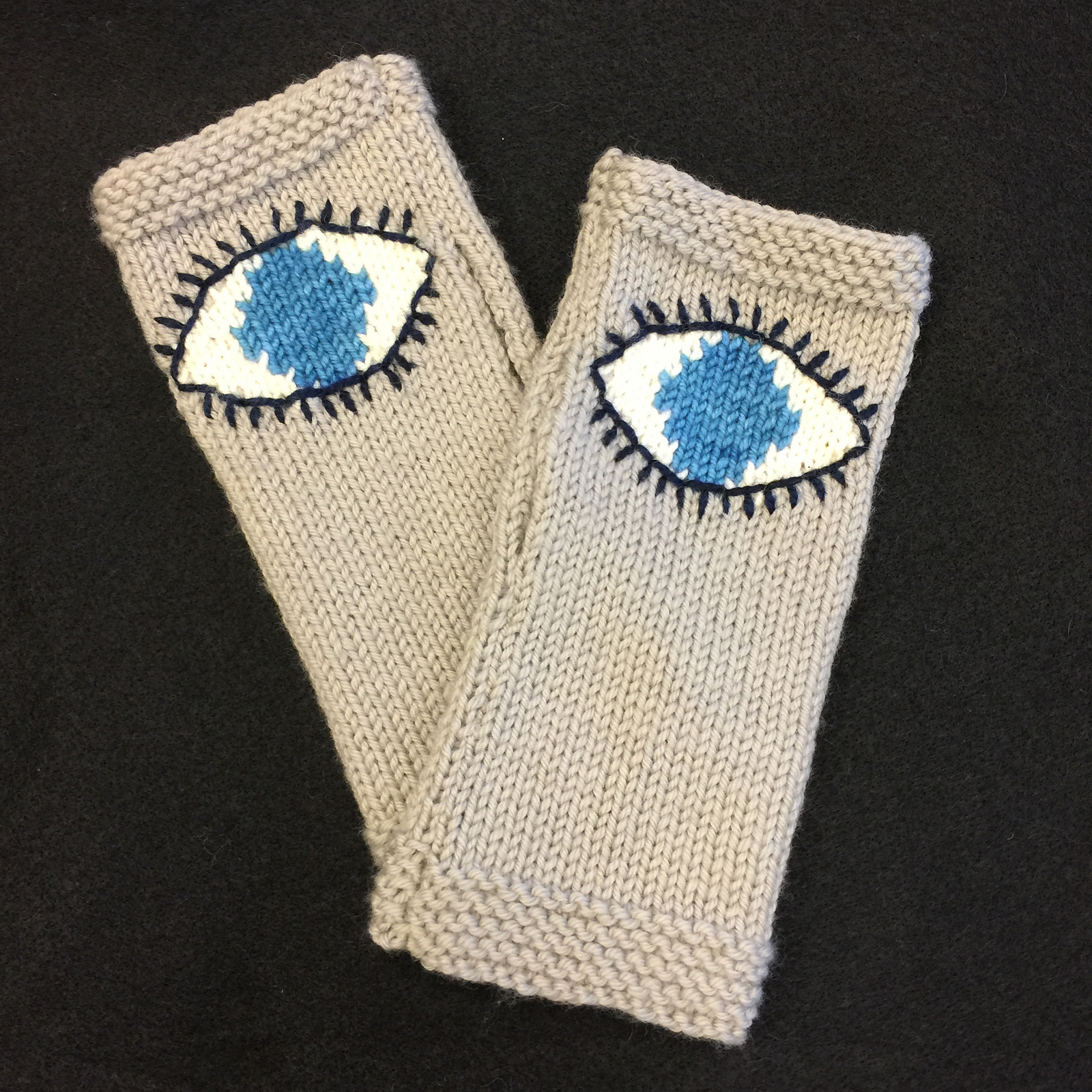 Intarsia Knit Patterns Evil Eye Glove Krista Suh