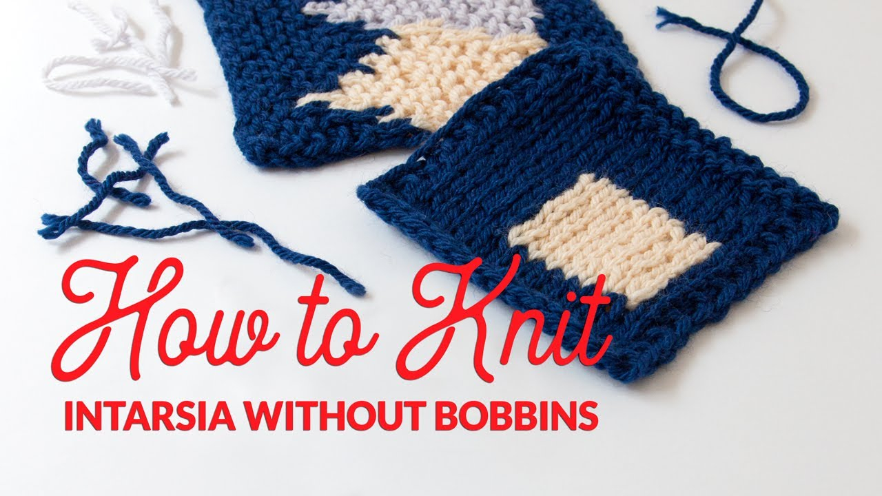 Intarsia Knit Patterns How To Knit Intarsia Without Bobbins Or Butterflies Hands Occupied
