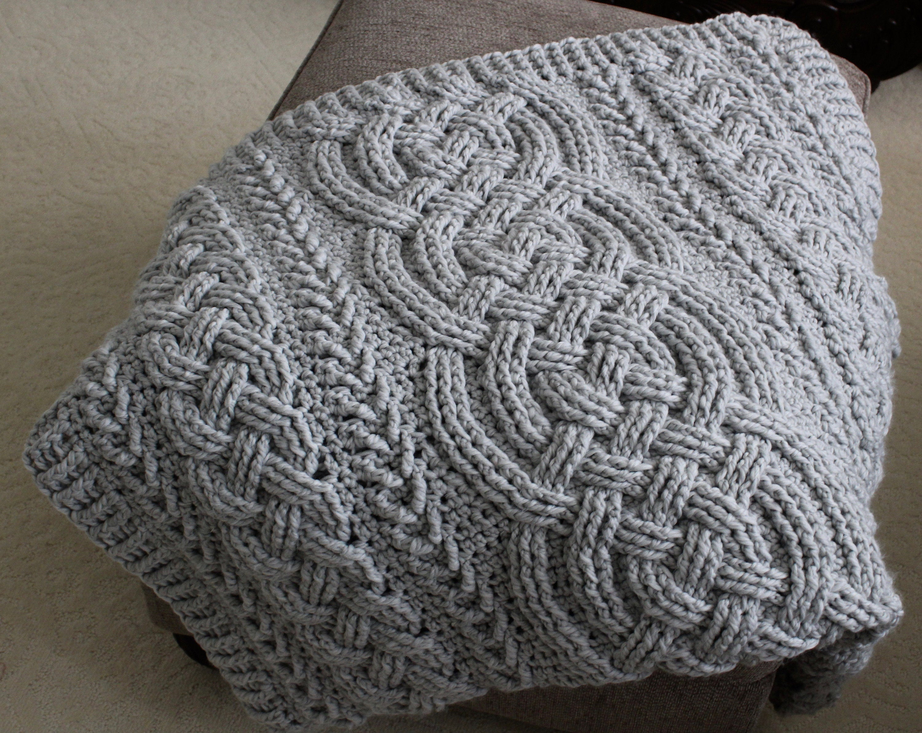 Irish Knit Baby Blanket Pattern Crochet Blanket Pattern Irish Lulla Cable Braided Blanket Crochet Pattern Ba Blanket Throw Afghan Bulky Chunky Yarn Nursery Aran Celtic