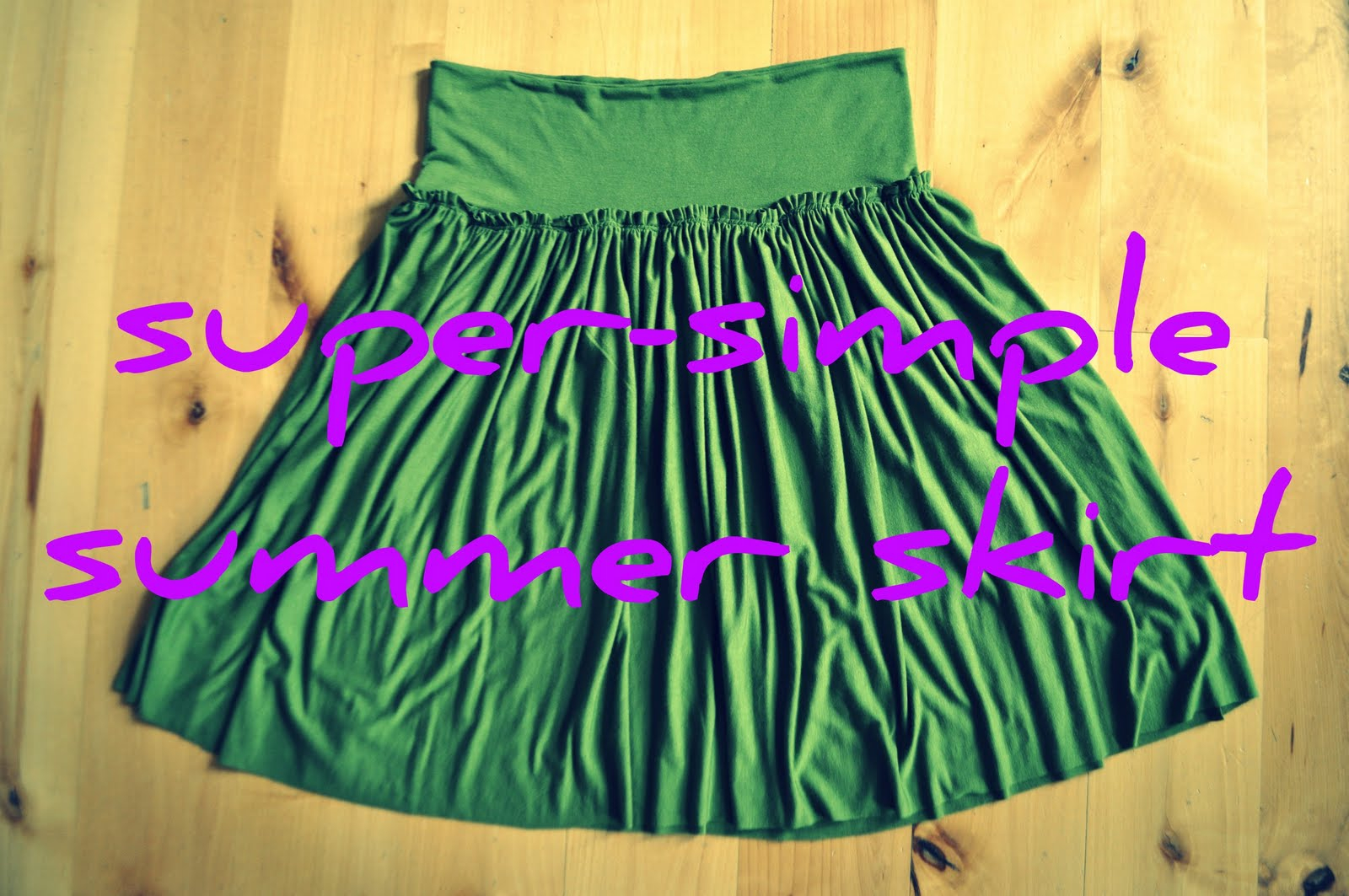 Jersey Knit Skirt Pattern I Am Momma Hear Me Roar Super Simple Summer Skirt