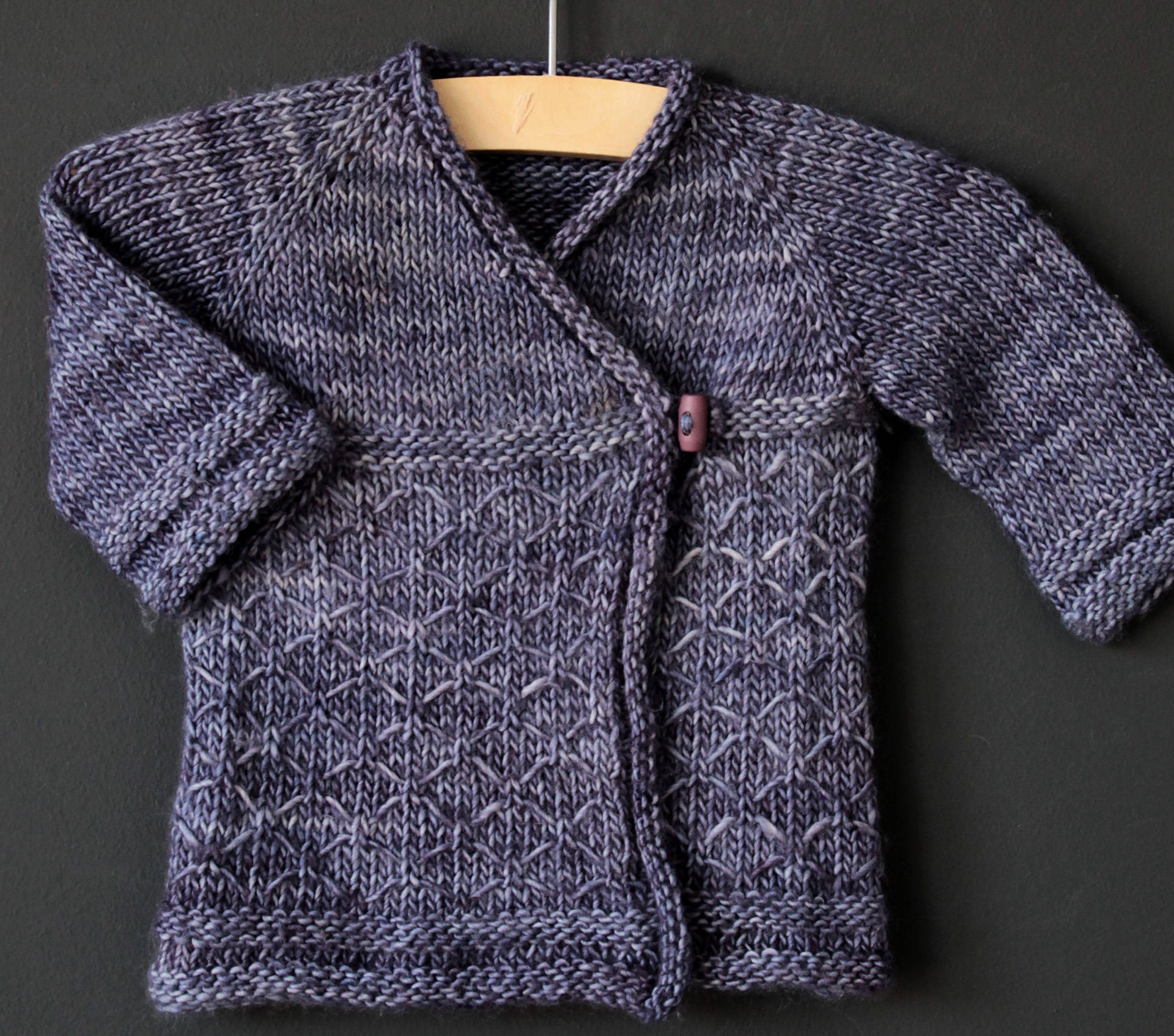 Kimono Sweater Knitting Pattern Ba Wrap Sweater Knitting Patterns In The Loop Knitting